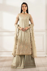 Full view of Zarif Z-01 LEILA unstitched formal outfit