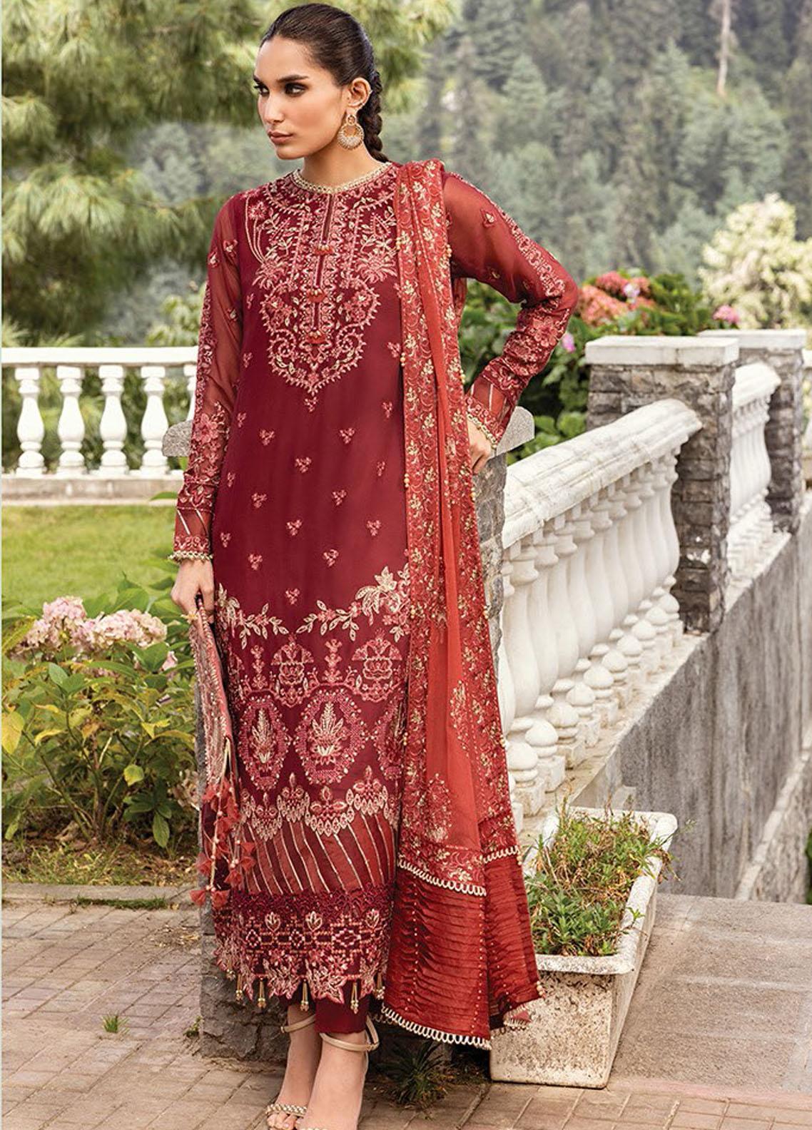 Zahra Formals Unstitched Collection '23 By Xenia Formals D-08 Maheer