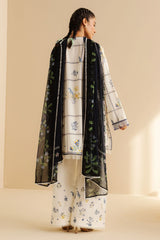 Back View of Zara Shahjahan COCO Prints '25 Collection