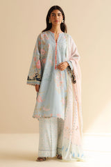 Zara Shahjahan Vara-8B COCO Prints '25 - Full Outfit Display