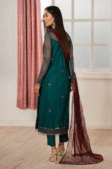 Back design showing sequin embroidery on Z-06 NUHA