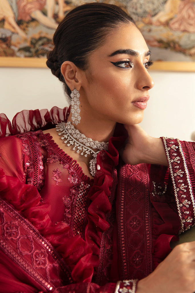 Embroidered Chiffon Collection '23 By Gulaal Ruby