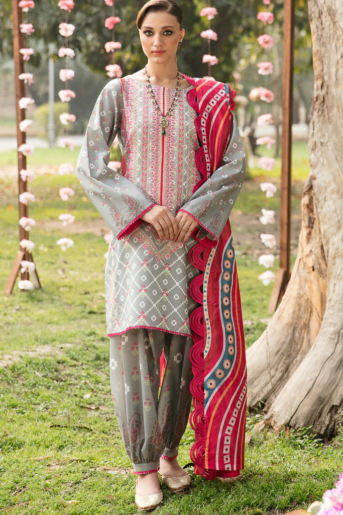 Bahar Unstitched Printed Lawn Collection '23 By Ayzel Motia