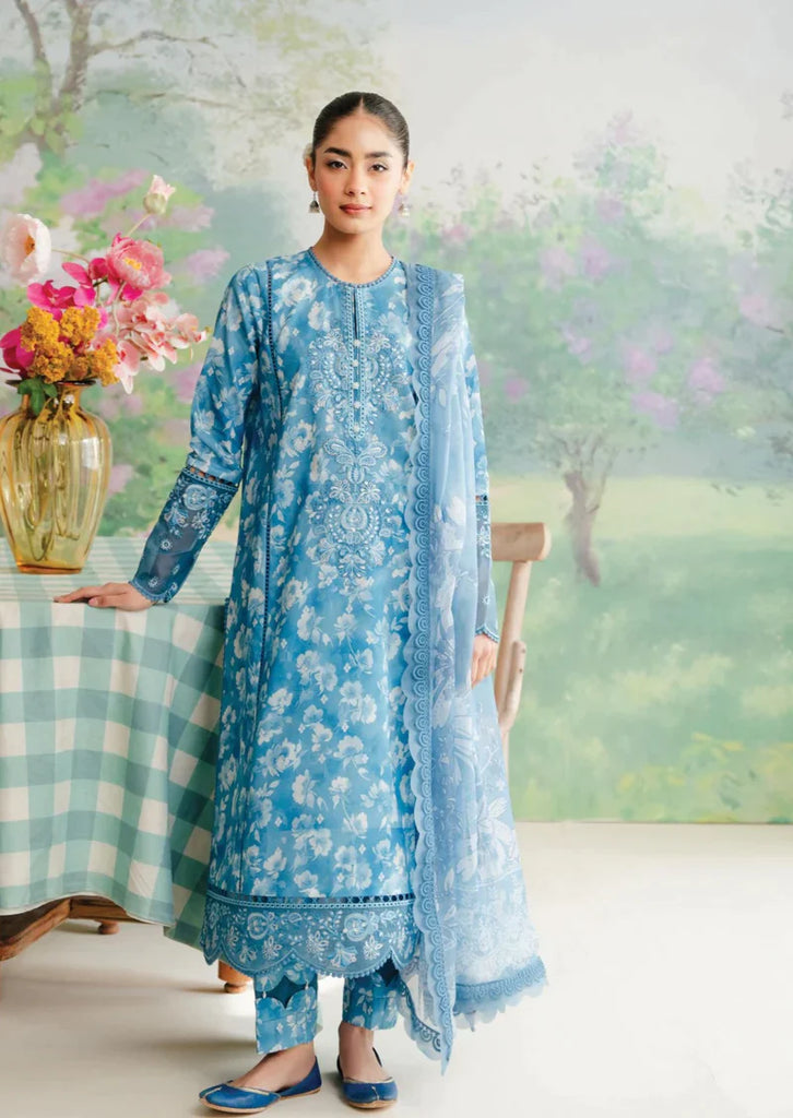 The Floral Charm Unstitched Collection '24 By Afrozeh Nigella AL-24-V1-08