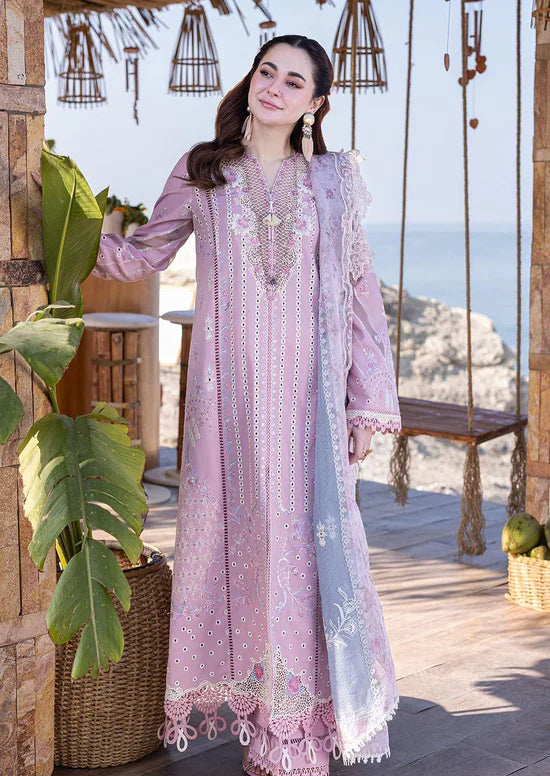 Sahil Kinare Unstitched Collection' 24 By Qalamkar LINA