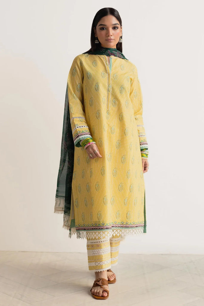 Coco Prints Collection '24 By Zara Shahjahan CHAMPA-D10