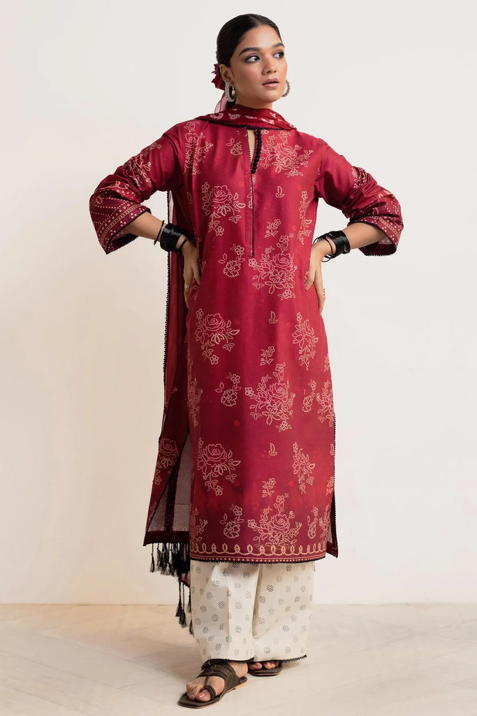 Coco Prints Collection '24 By Zara Shahjahan GULAB-D5