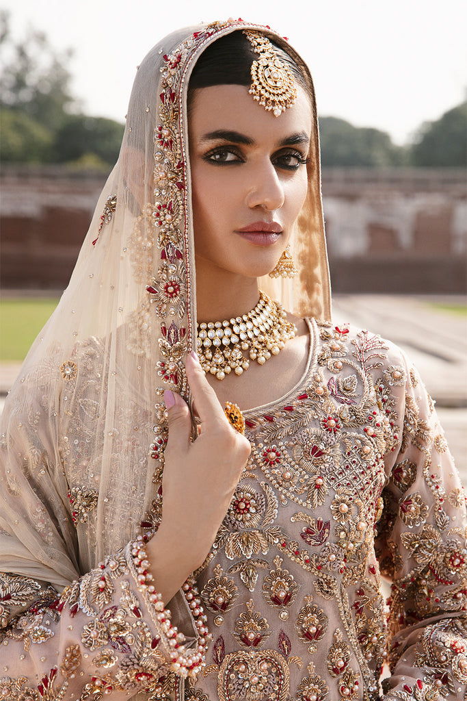 Mehfil-e-uroos Collection By Bazzaz Blush Serenity