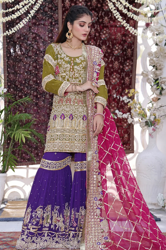 Bazzaz By Highway Fashion Wedding Collection '22 BH-13 Ruby