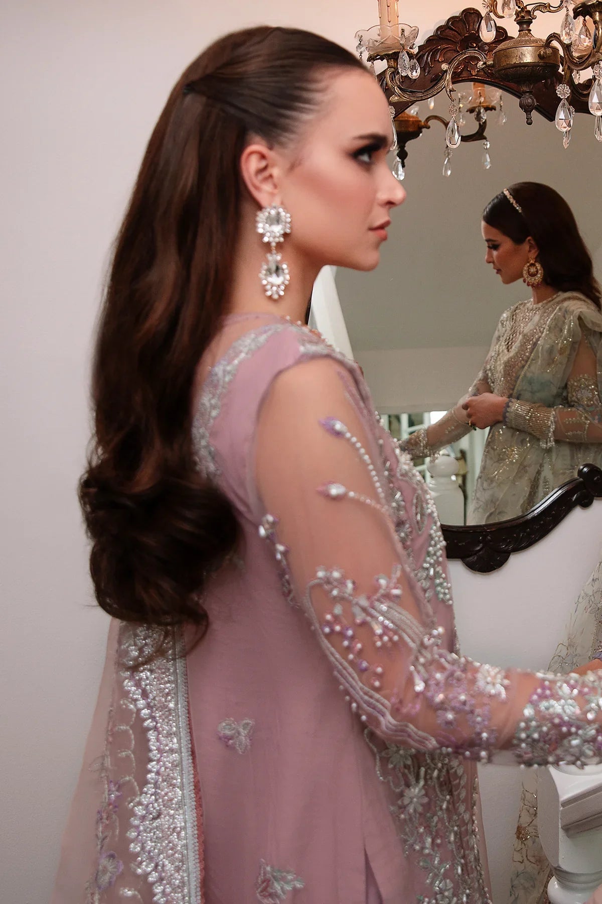 Alif Luxury Wedding Formals Collection '23 By Ajr Couture VIOLET
