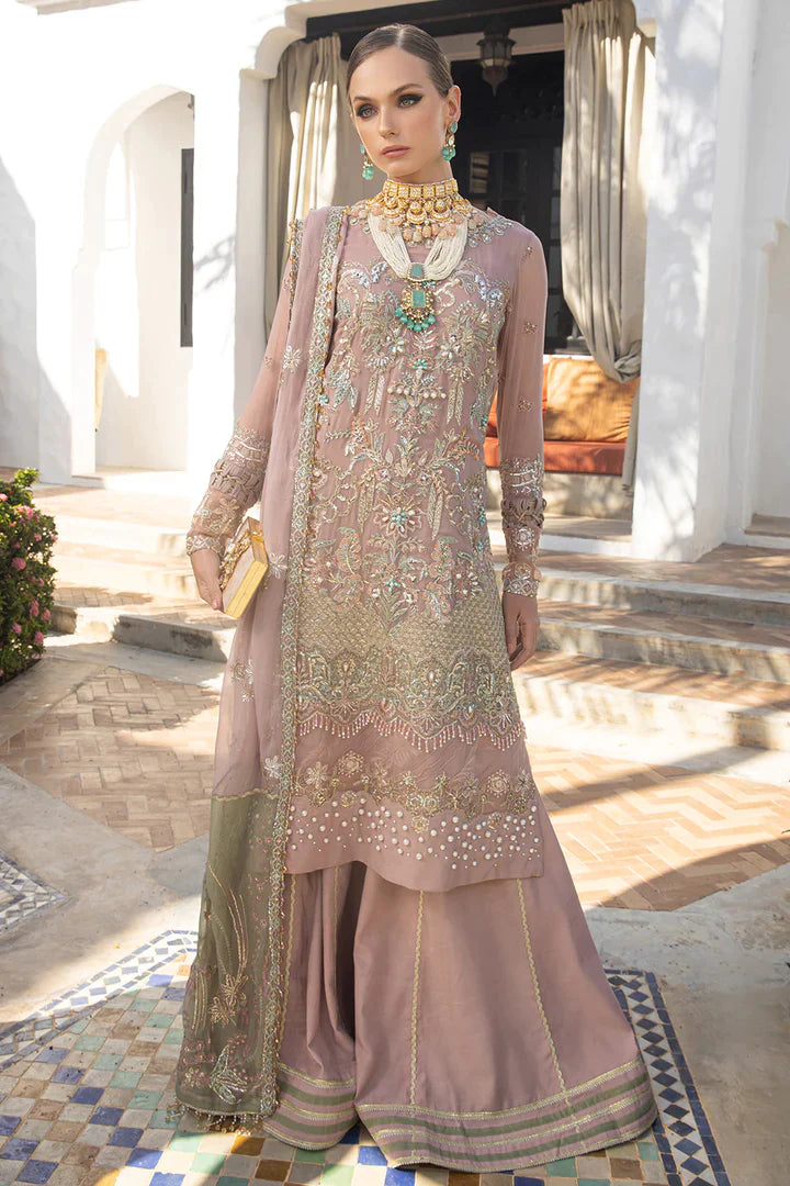 Alif Luxury Chiffon Collection '23 By Ajr Couture DAHLIA