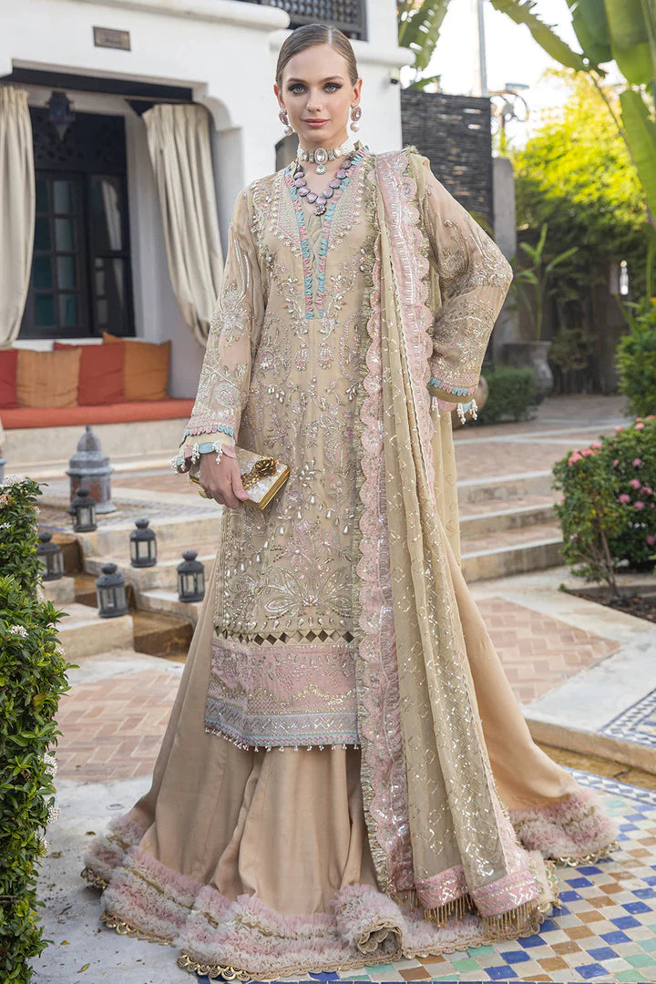 Alif Luxury Chiffon Collection '23 By Ajr Couture SERENE