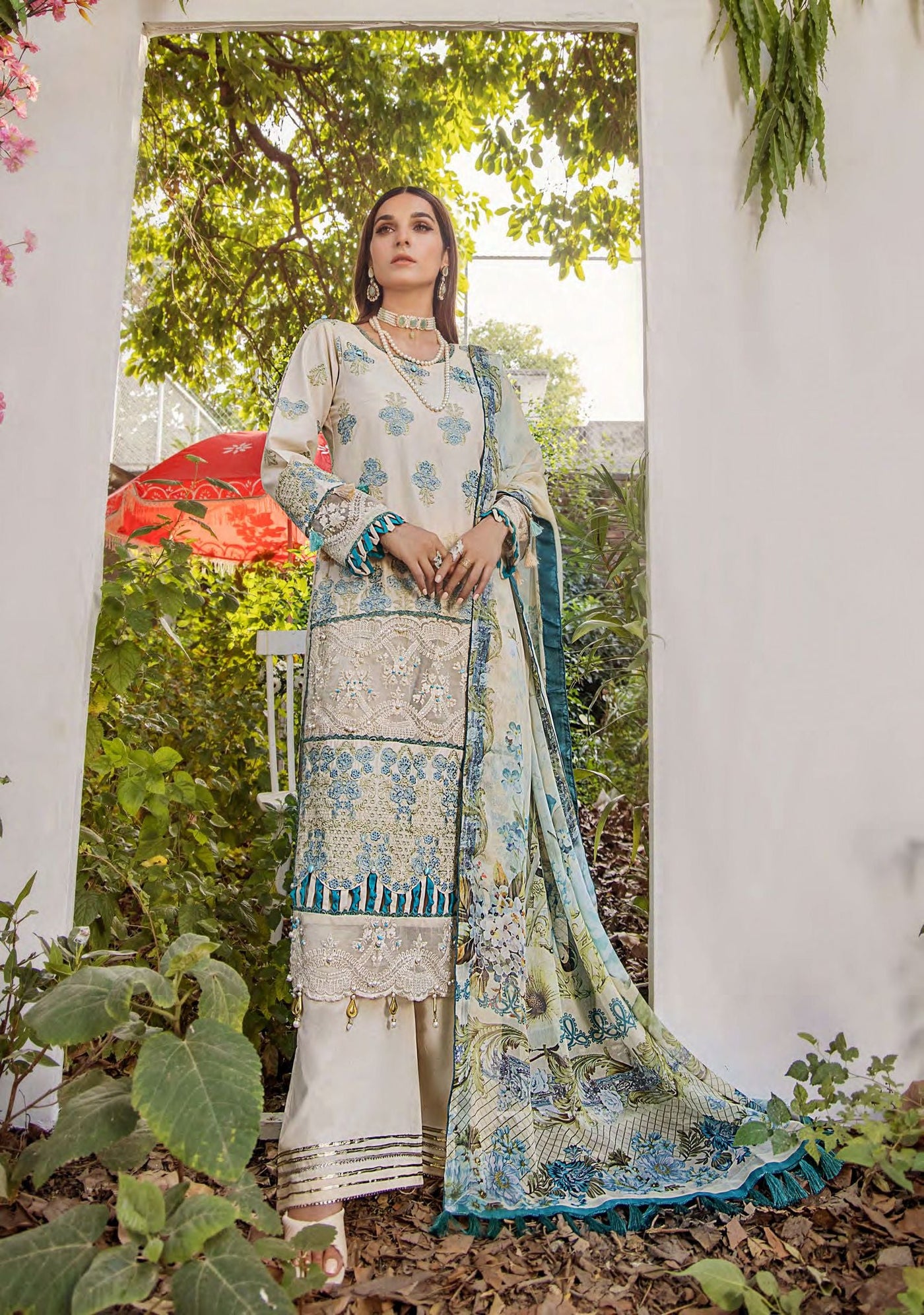 EA-5122 LUXURY EMBROIDERED LAWN COLLECTION 23